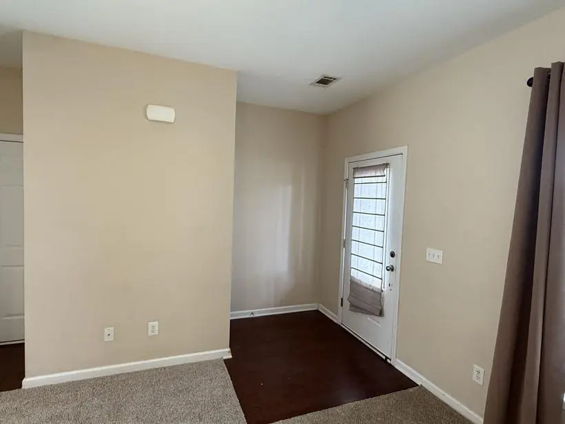 Back entry — walls and door casing — make-ready turnover by Vibrant Painting, Greenville SC